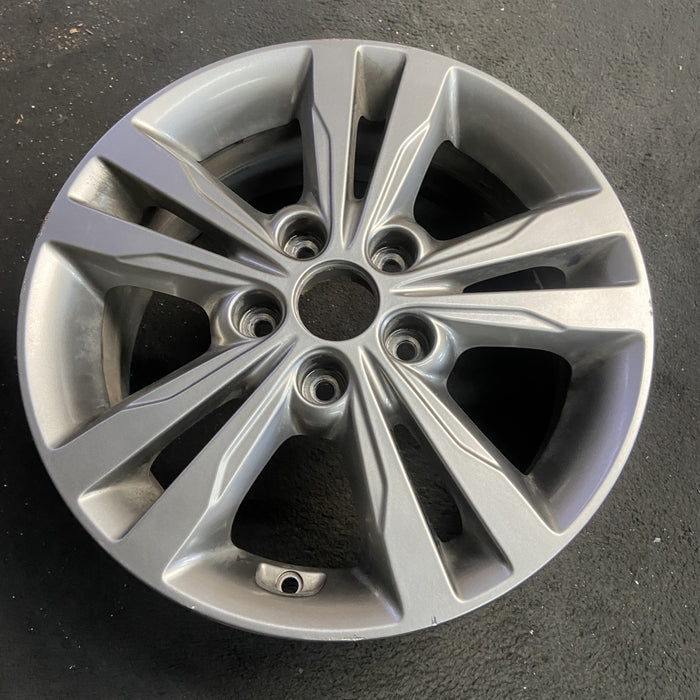 16" ELANTRA 17 16x6.5, alloy, Sdn Original OEM Wheel Rim - View 7