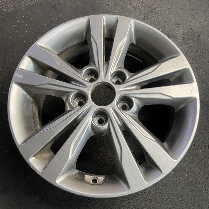 16" ELANTRA 17 16x6.5, alloy, Sdn Original OEM Wheel Rim - View 7