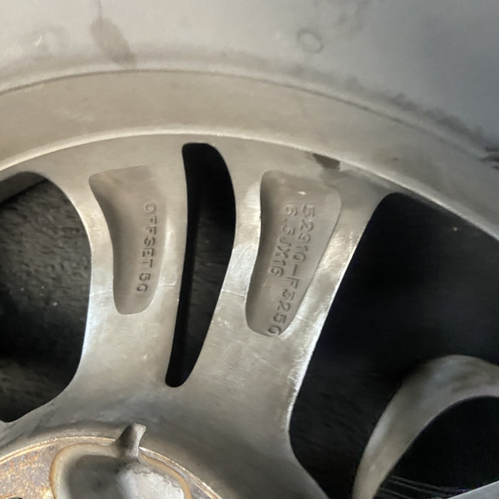 16" ELANTRA 17 16x6.5, alloy, Sdn Original OEM Wheel Rim - View 9