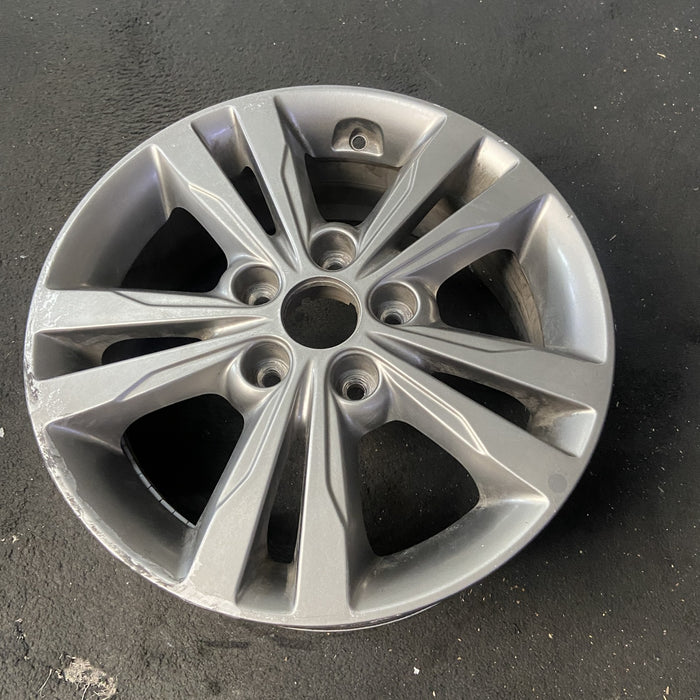 16" ELANTRA 17 16x6.5, alloy, Sdn Original OEM Wheel Rim - View 8
