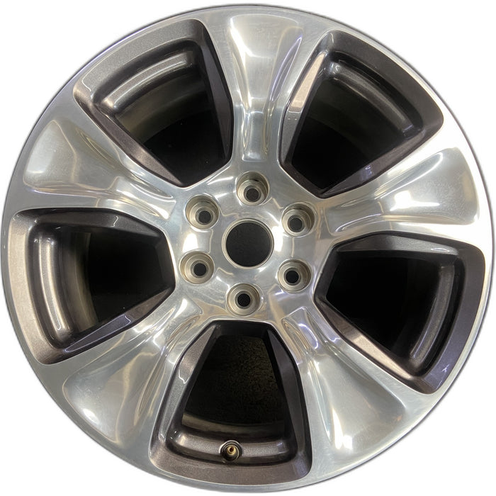 20" DODGE 1500 PICKUP 19-21 , 20x9, , 5 spoke, opt WRB Original OEM Wheel Rim - Front View