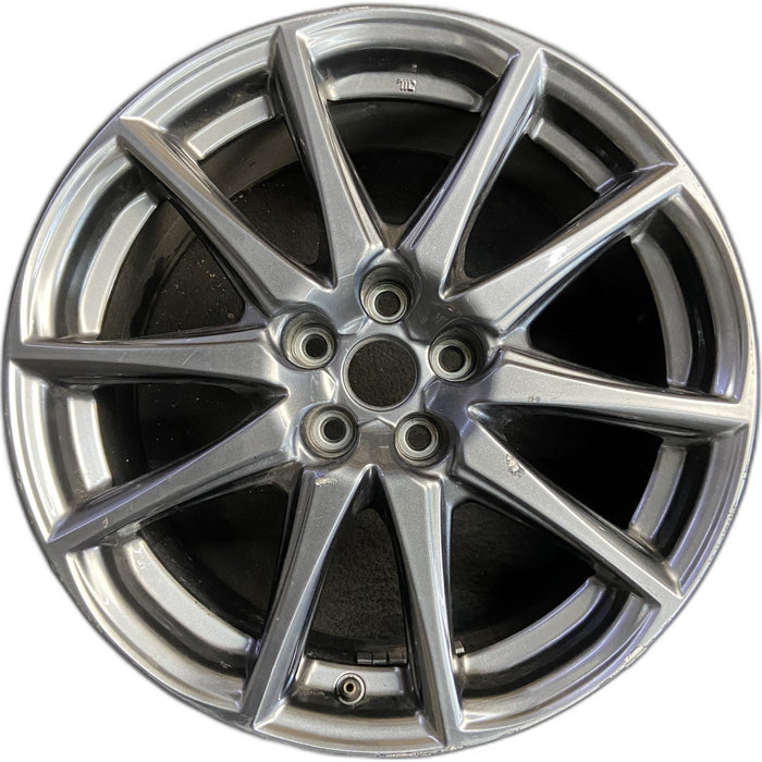 17" BR-Z 22-25 17x7.5 Original OEM Wheel Rim - Front View