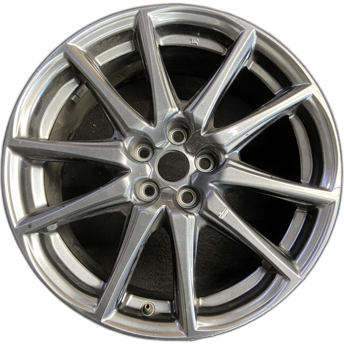 17" BR-Z 22-25 17x7.5 Original OEM Wheel Rim - Front View