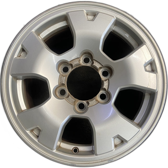 16" TACOMA 05-11 16x7, alloy, 5 spoke Original OEM Wheel Rim - Front View