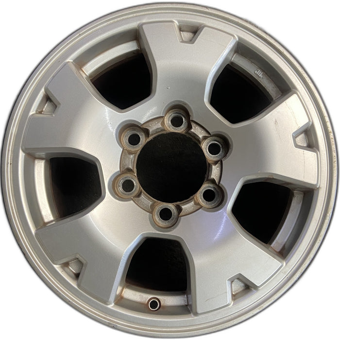 16" TACOMA 05-11 16x7, alloy, 5 spoke Original OEM Wheel Rim - Front View