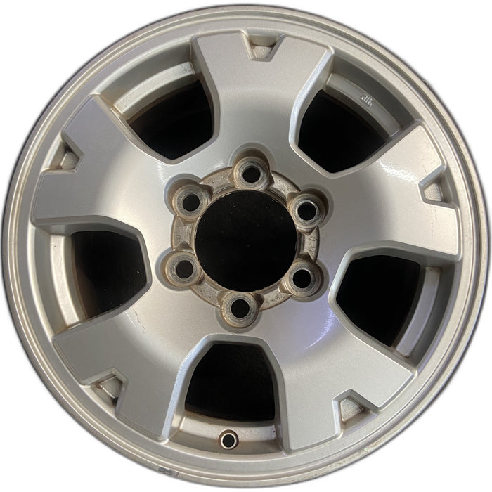 16" TACOMA 05-11 16x7, alloy, 5 spoke Original OEM Wheel Rim - Front View