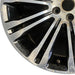20" 300 11 20x8 alloy 10 double spoke 20 spoke machined face black pockets - Back View