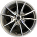 19" G70 19 19x8.5 , 10 straight spokes Original OEM Wheel Rim - Front View