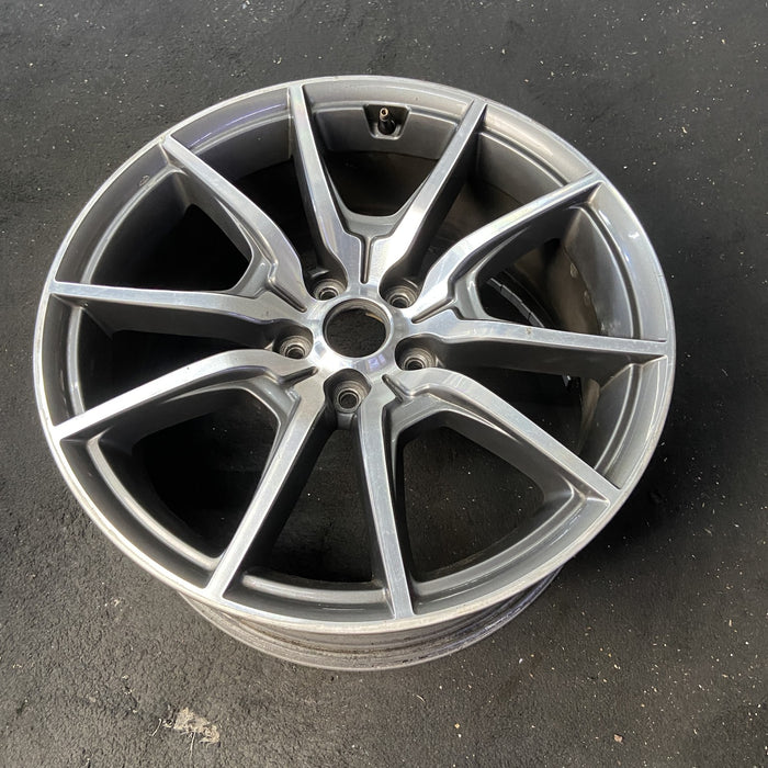 19" G70 19 19x8.5 , 10 straight spokes Original OEM Wheel Rim - View 8