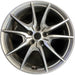 19" G70 19 19x8 , 10 straight spokes Original OEM Wheel Rim - Front View