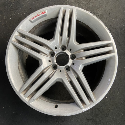 19" MERCEDES S-CLASS 12 221 Type; S550, 19x9.5, Original OEM Wheel Rim - Additional View