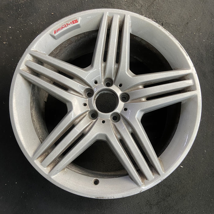 19" MERCEDES S-CLASS 12 221 Type; S550, 19x9.5, Original OEM Wheel Rim - Additional View