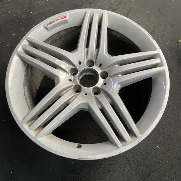 19" MERCEDES S-CLASS 12 221 Type; S550, 19x9.5, Original OEM Wheel Rim - View 7