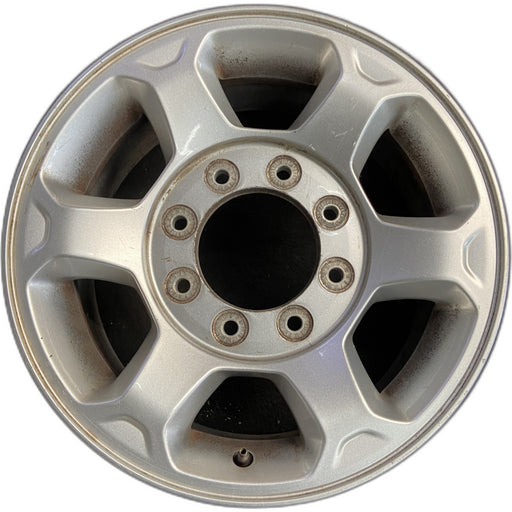 17" FORD F250SD PICKUP 13 17x7.5 , 6 spoke, Original OEM Wheel Rim - Front View