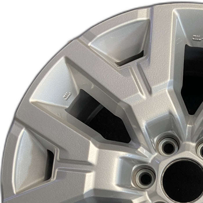 17" FRONTIER 22-24 17x7.5 alloy 6 spoke Y spoke silver Original OEM Wheel Rim