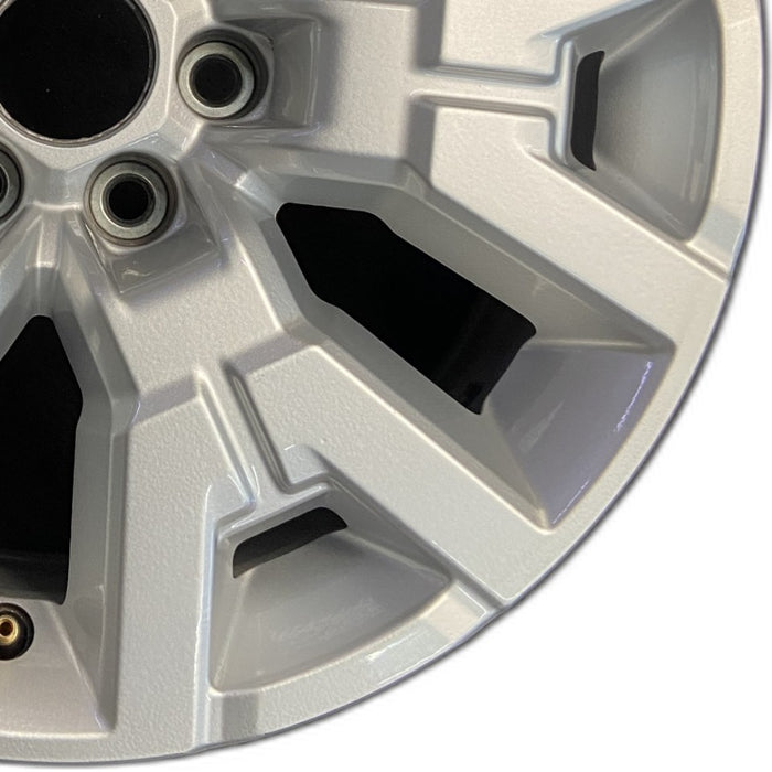 17" FRONTIER 22-24 17x7.5 alloy 6 spoke Y spoke silver Original OEM Wheel Rim