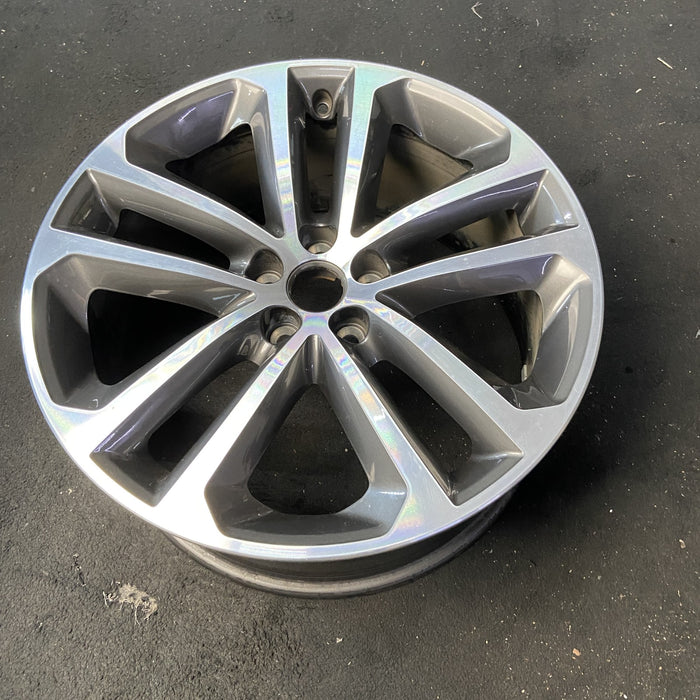 19" F-PACE 17-19 19x8.5 , 5 double spoke Original OEM Wheel Rim - View 8