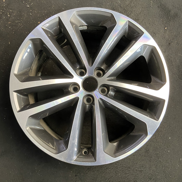 19" F-PACE 17-19 19x8.5 , 5 double spoke Original OEM Wheel Rim - Additional View