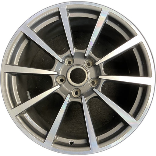 20" PORSCHE 911 12-13 991 model, , , 20x8.5 , 10 spoke, flat spokes Original - Front View