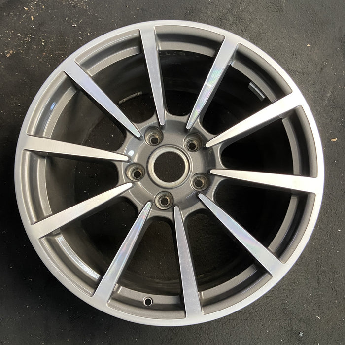 20" PORSCHE 911 12-13 991 model, , , 20x11 , 10 spoke, flat spokes Original OEM - Additional View