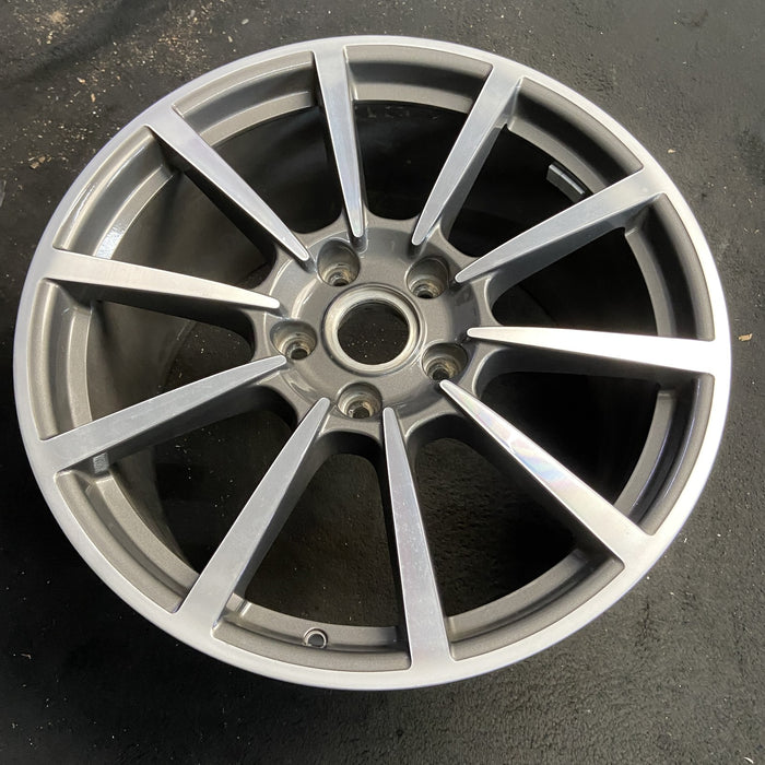 20" PORSCHE 911 12-13 991 model, , , 20x11 , 10 spoke, flat spokes Original OEM - View 7