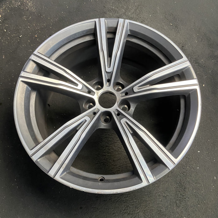 19" BMW 330e 21-24 19x8, , V spoke Original OEM Wheel Rim - View 7
