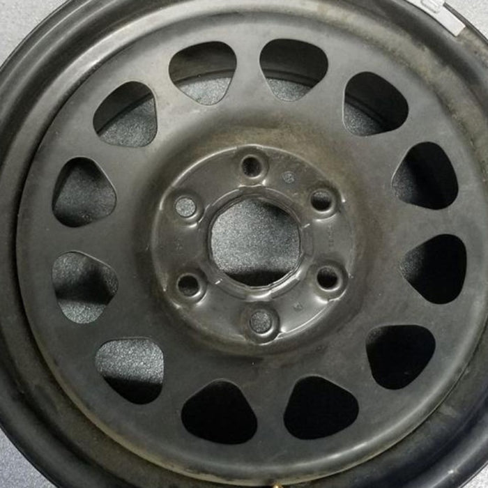 17" COLORADO 23-25 17x8, steel, opt RD6 Original OEM Wheel Rim - Angle View