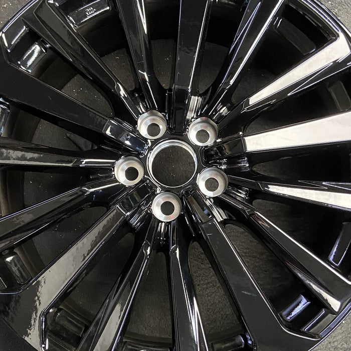 20" HIGHLANDER 23 20x8 alloy 15 spoke black Original OEM Wheel Rim