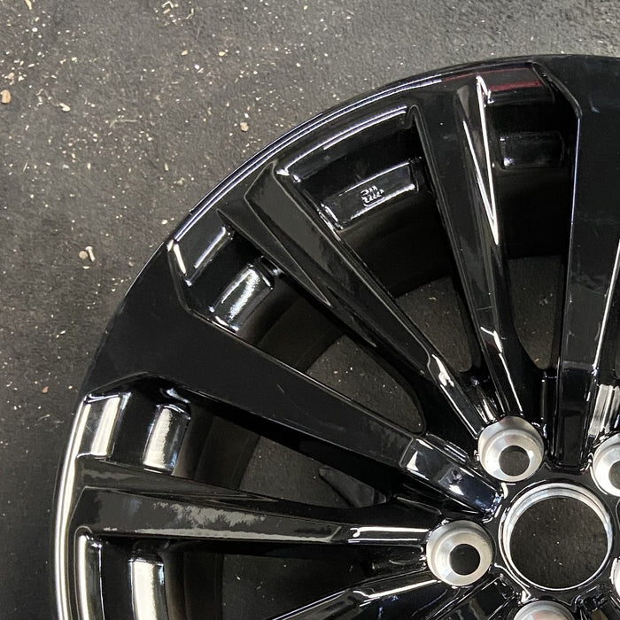 20" HIGHLANDER 23 20x8 alloy 15 spoke black Original OEM Wheel Rim