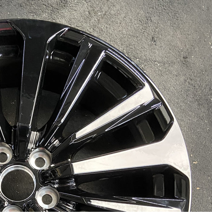 20" HIGHLANDER 23 20x8 alloy 15 spoke black Original OEM Wheel Rim