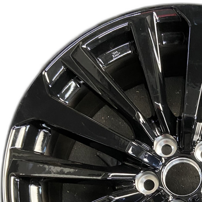 20" HIGHLANDER 23 20x8 alloy 15 spoke black Original OEM Wheel Rim