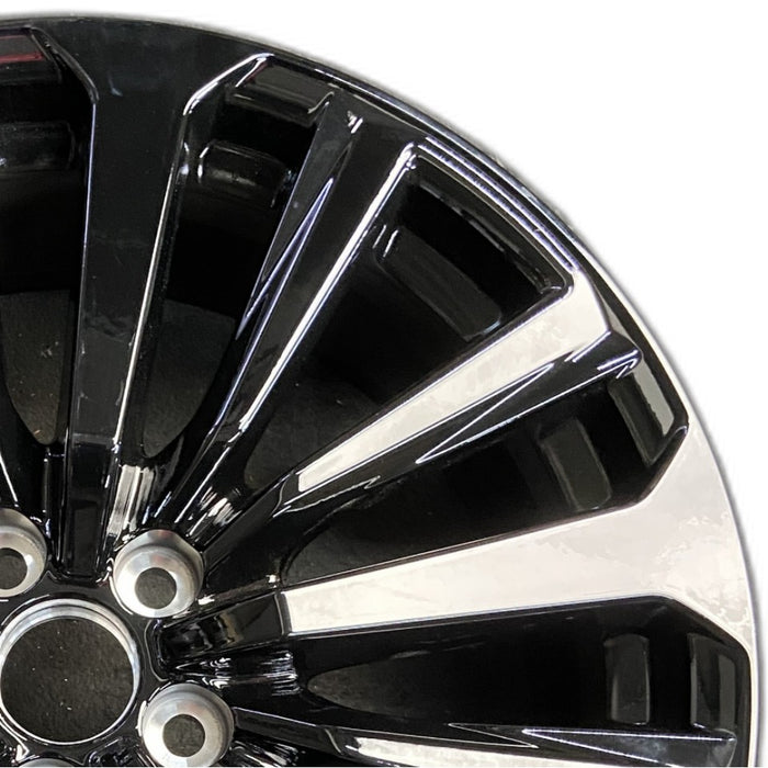 20" HIGHLANDER 23 20x8 alloy 15 spoke black Original OEM Wheel Rim