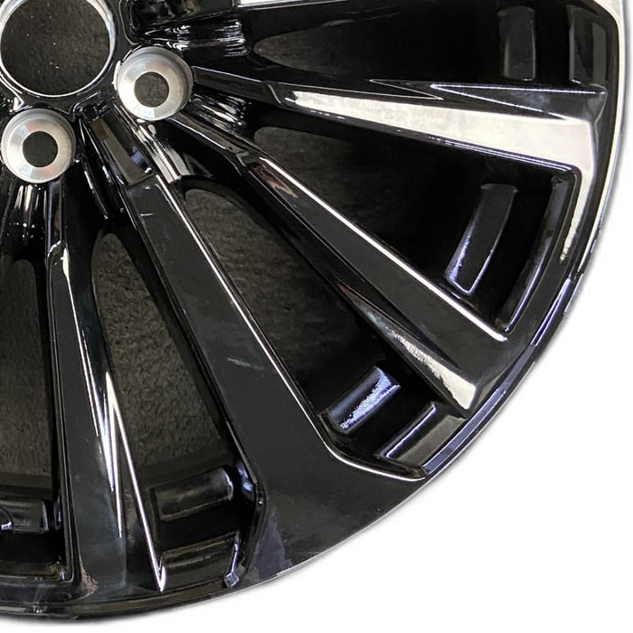 20" HIGHLANDER 23 20x8 alloy 15 spoke black Original OEM Wheel Rim