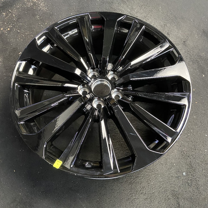 20" HIGHLANDER 23 20x8 alloy 15 spoke black Original OEM Wheel Rim
