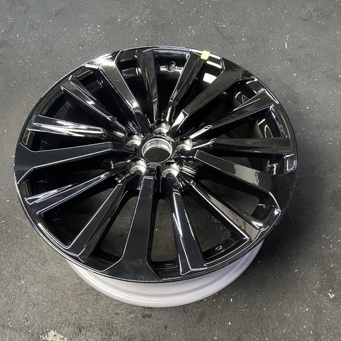20" HIGHLANDER 23 20x8 alloy 15 spoke black Original OEM Wheel Rim