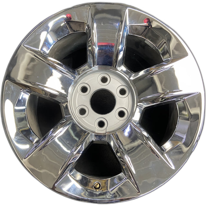 20" SIERRA 1500 PICKUP 19 classic , 20x9, 5 spoke, covered lug nuts, Original - Front View