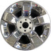 20" SIERRA 1500 PICKUP 19 classic , 20x9, 5 spoke, covered lug nuts, Original - Front View