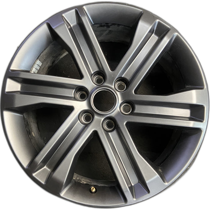 20" FORD F150 PICKUP 21-23 20x8.5, 6 spoke, , gray Original OEM Wheel Rim - Front View