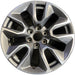 20" SIERRA 1500 PICKUP 19 , 20x9, 10 spoke, opt RD4 Original OEM Wheel Rim - Front View