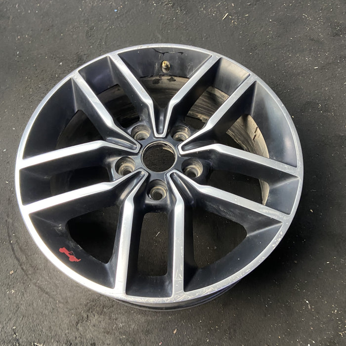 18" GRAND CHEROKEE 17 18x8, aluminum, w/o 75th Anniversary package; polished - View 8