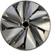 19" ARIYA 23-25 19x7.5, 10 spoke Original OEM Wheel Rim - Front View