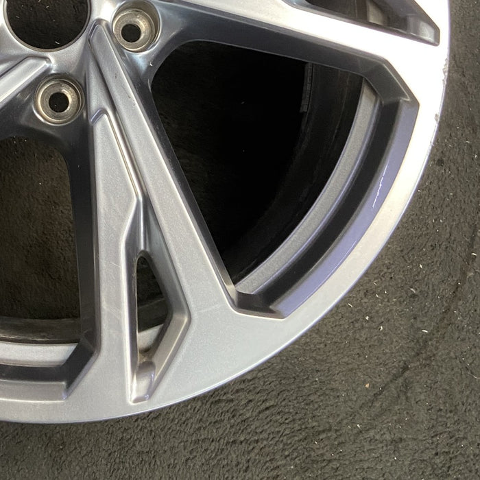 20" E-TRON GT 22-24 20x9 silver Original OEM Wheel Rim