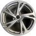 20" E-TRON GT 22-24 20x9, silver Original OEM Wheel Rim - Front View