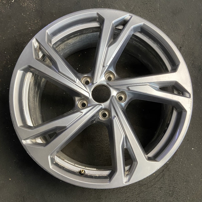 20" E-TRON GT 22-24 20x9 silver Original OEM Wheel Rim