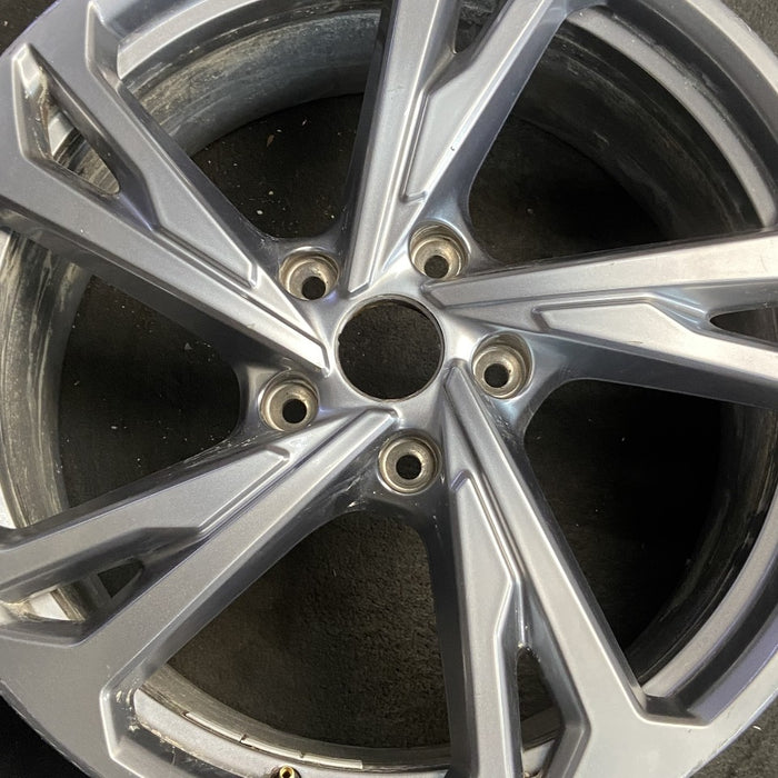 20" E-TRON GT 22-24 20x9 silver Original OEM Wheel Rim