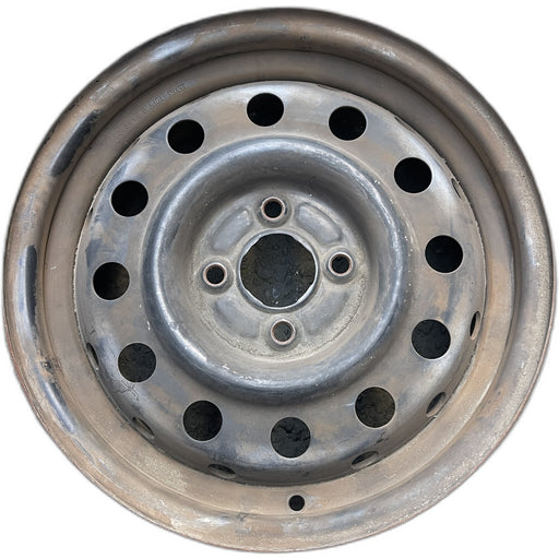 15" SATURN S SERIES 93-02 15x6, steel Original OEM Wheel Rim - Front View