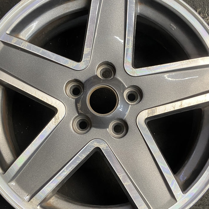 17" PATRIOT 07-10 17x6.5 alloy 5 spoke argent spokes Original OEM Wheel Rim