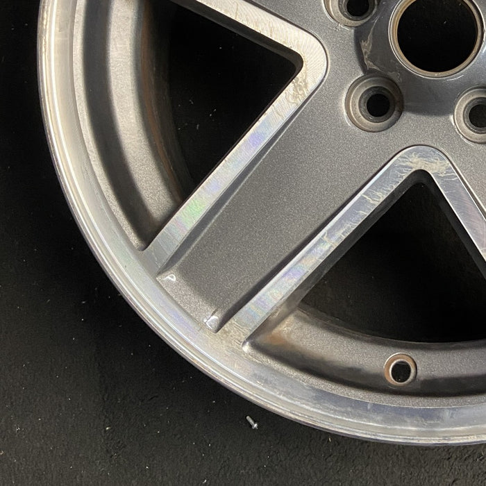 17" PATRIOT 07-10 17x6.5 alloy 5 spoke argent spokes Original OEM Wheel Rim