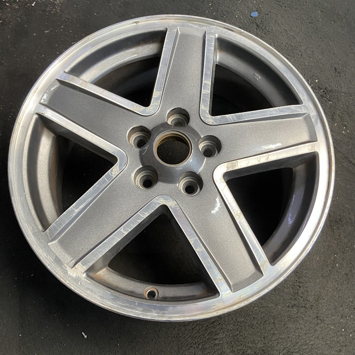 17" PATRIOT 07-10 17x6.5 alloy 5 spoke argent spokes Original OEM Wheel Rim