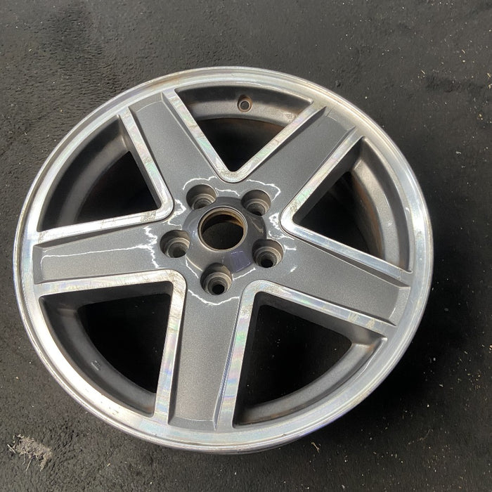 17" PATRIOT 07-10 17x6.5 alloy 5 spoke argent spokes Original OEM Wheel Rim